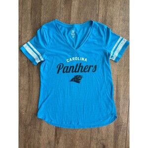 NFL team apparel Carolina Panthers t shirt size medium